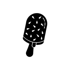 creative details Popsicle Half-Melted and Dripping Icon