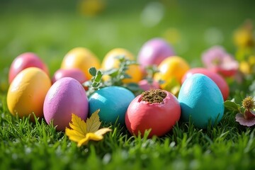 Enchanting Easter Eco-Trail: A Colorful Outdoor Search for Kids