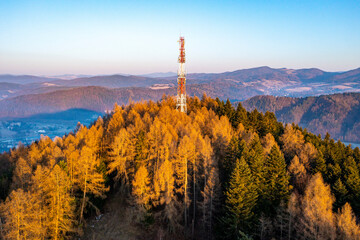Przekaźnik TV, góra Malnik Muszyna © Maciej G. Szling