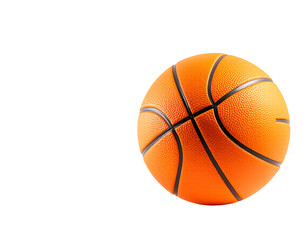 Fototapeta premium Basketball on a transparent background