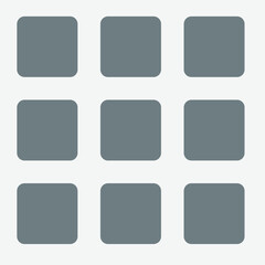 Sleek menu vector icon, representing navigation, options, and user interface.