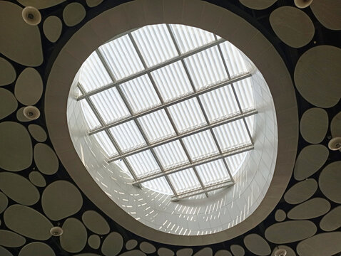Kaohsiung, Taiwan - March 21, 2025: The brand new station in Kaohsiung City is an underground railway station for Taiwan Railways and Kaohsiung MRT. 