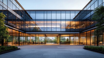 Workspaces of the Future: Sleek, Modern Office Buildings