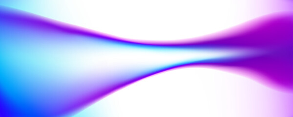 Vibrant colored liquid shape. Bright fluid colors. Futuristic abstract background. Blurred color gradients for creative graphic design. Vector illustration.