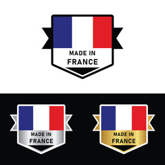 Made in France Make in France Organic Genuine Seal Tag Stamp Badge Made with Love Product of France