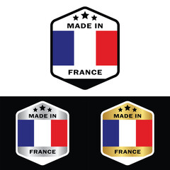 Made in France Make in France Organic Genuine Seal Tag Stamp Badge Made with Love Product of France