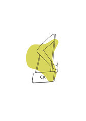 Minimal Handbag icon for Social Media Highlights