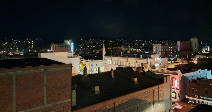 Launcenston at night, Tasmania