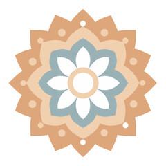 abstract flower vector