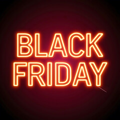 Black Friday Text Background