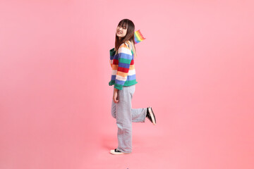 20s woman in winter clothes