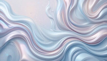 Fototapeta premium Swirling abstract art digital canvas fluid design creative space aesthetic perspective contemporary style for artistic inspiration