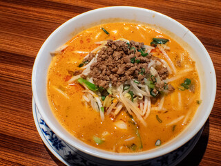 担々麺　横浜中華街　四川料理