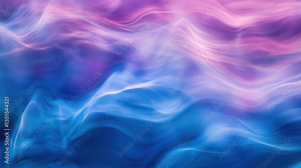 Poster swirling colors in abstract form create a mesmerizing display of movement and light patterns in a vi