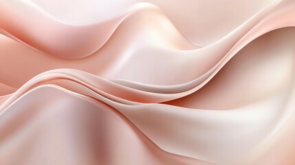 Obraz premium Elegant waves in abstract grey liquid form a graphic design, paired with a smooth white silk wavy background and a modern white wave background, creating a minimalist modern graphic design element in