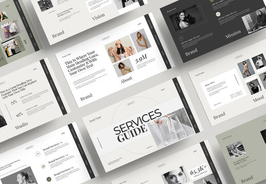 Services Guide Presentation Template