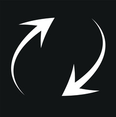 Arrow icon set. Cursor. Collection different arrow signs. Black arrows icons. Arrow icon collection. Large Black arrow icon vector set