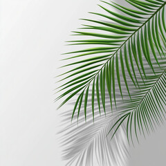 Obraz premium palm tree leaves