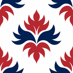 Fototapeta premium Shameless Pattern Design on white background