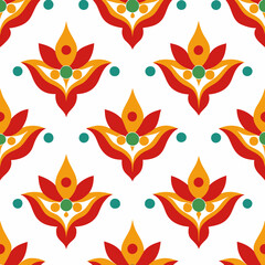 Shameless Pattern Design on white background
