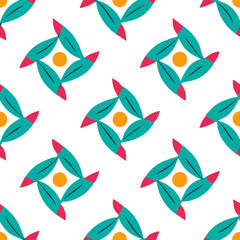 Shameless Pattern Design on white background