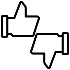 Feedback Outline Icon