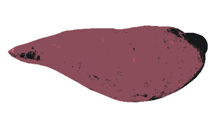 Pixel art sweet potato