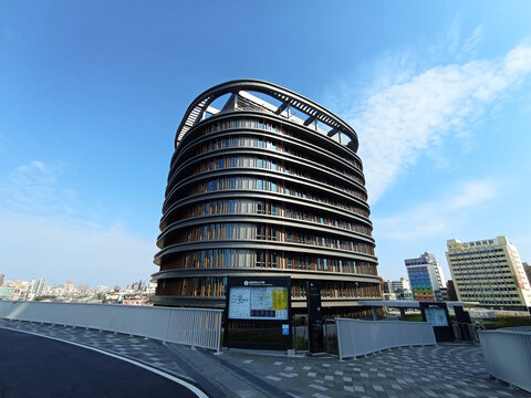 Kaohsiung, Taiwan - March 21, 2025: The brand new station in Kaohsiung City is an underground railway station for Taiwan Railways and Kaohsiung MRT. 