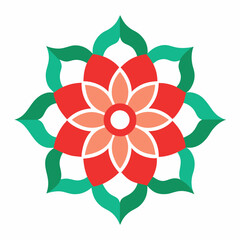 Flower Pattern Design vector illustration 