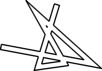 Pixel line creative design digital. Element 8 bit retro