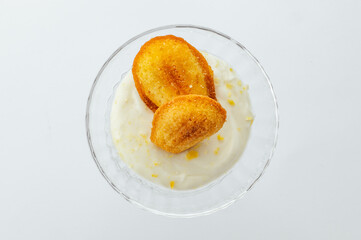 restaurant food on a white background
