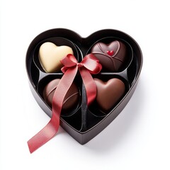 Art Heart-shaped Chocolate Moment Ribbon Valentine?s