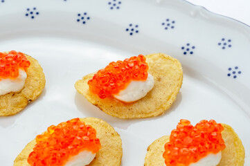 restaurant food on a white background
