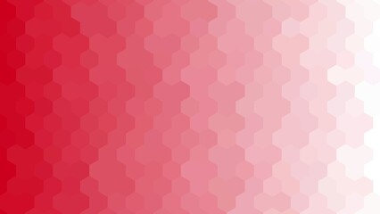 Red hexagonal gradient background with abstract pattern. Abstract red hexagonal gradient background with soft geometric texture