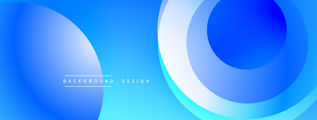 Background design with overlapping circular shapes, featuring smooth gradients and soft lighting effects, creating a dynamic abstract composition