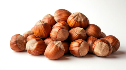 Obraz premium Hazelnuts, Natural Ingredient, Healthy Snack, Concept of Wellness and Nutrition
