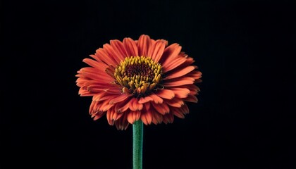 red gerbera flower