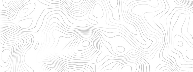 Modern Geometric Map Design Incorporating Topographical Lines, Sea Maps, and Mounted Area Spaces for a Clean White Background
