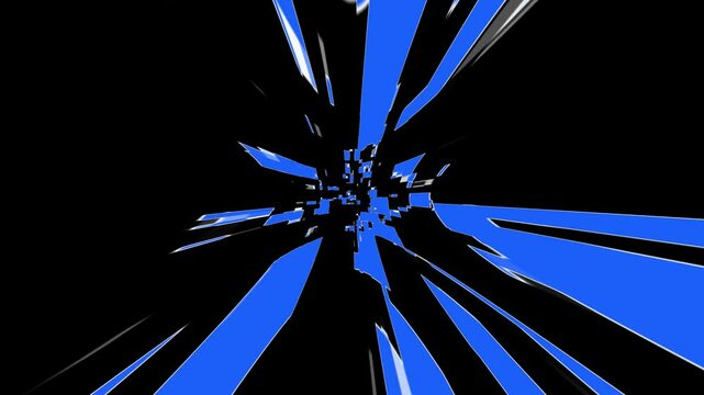 Glitch Hyper Drive Animation