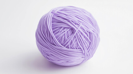 ラベンダーカラーの毛糸玉