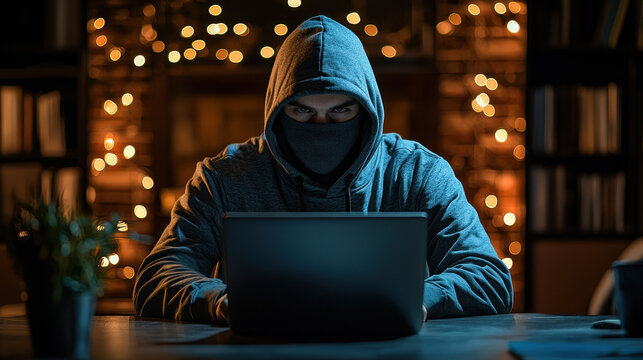 Cyber intruder exploits corporate network using hidden malware and encrypted techniques in a stealthy operation