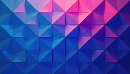 Obraz premium Repeating blue triangles form a vibrant geometric pattern , graphic, clean