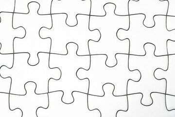 Fototapeta premium Jigsaw Puzzle