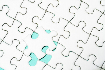 Fototapeta premium Jigsaw Puzzle