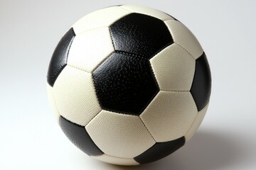 Classic Black and White Soccer Ball
