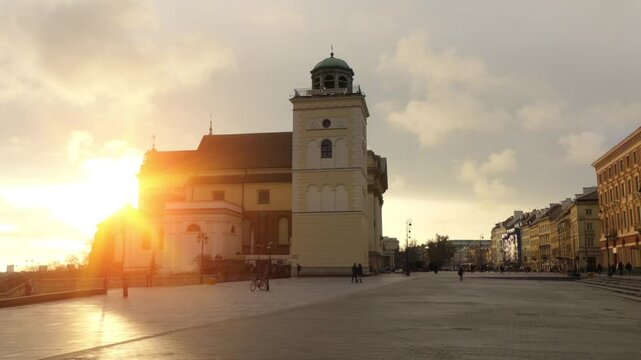 St. Anne's Church is church in historic center of Warsaw, Poland, adjacent to Castle Square, at Krakowskie Przedmiescie 68. It is church with Neoclassical facade.