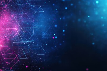 A dreamy pink and blue abstract background evoking imagination and creativity in contemporary digital art design