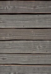 Fototapeta premium Distressed wooden planks, weathered texture, grunge style, dark tones, backdrop, surface
