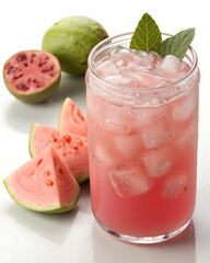 Refreshing watermelon juice, full of sweet and hydrating flavor | Jugo de sand&iacute;a refrescante, lleno de sabor dulce e hidratante A Refreshing, Tropical Blend of Sweet Guayaba and Juicy Watermelon 