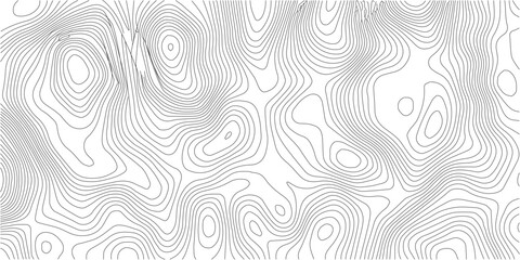Abstract background with waves Geographic mountain relief. Abstract lines background. Contour maps. Topo contour map on white bac